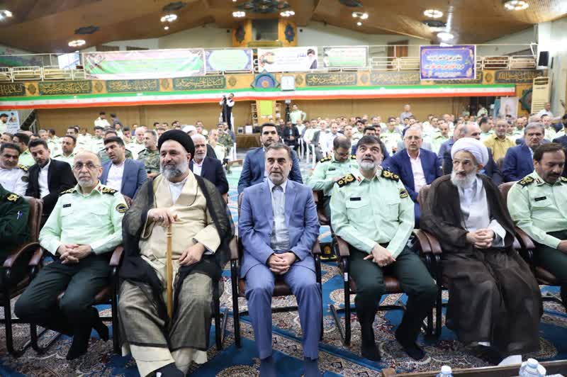 آئین تکریم و معارفه فرماندهی انتظامی مازندران